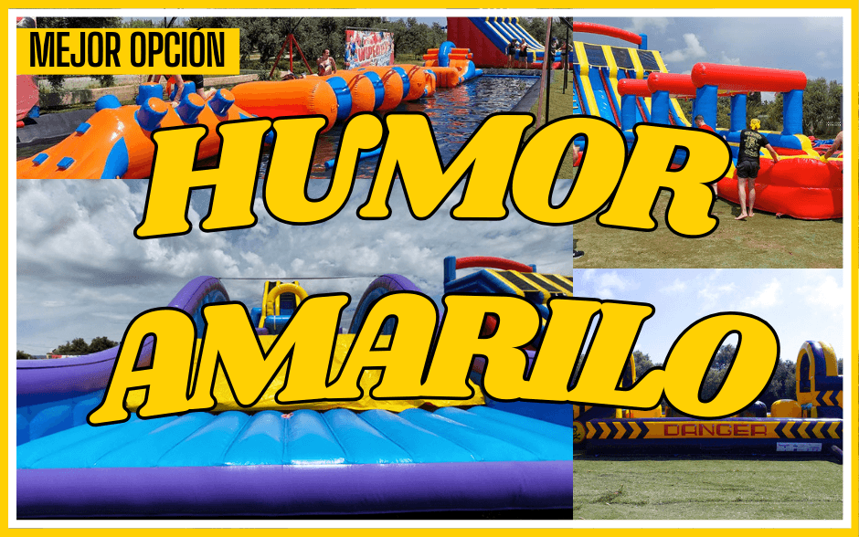 Humor Amarillo para despedidas en Salou: batalla de redes y pruebas divertidas