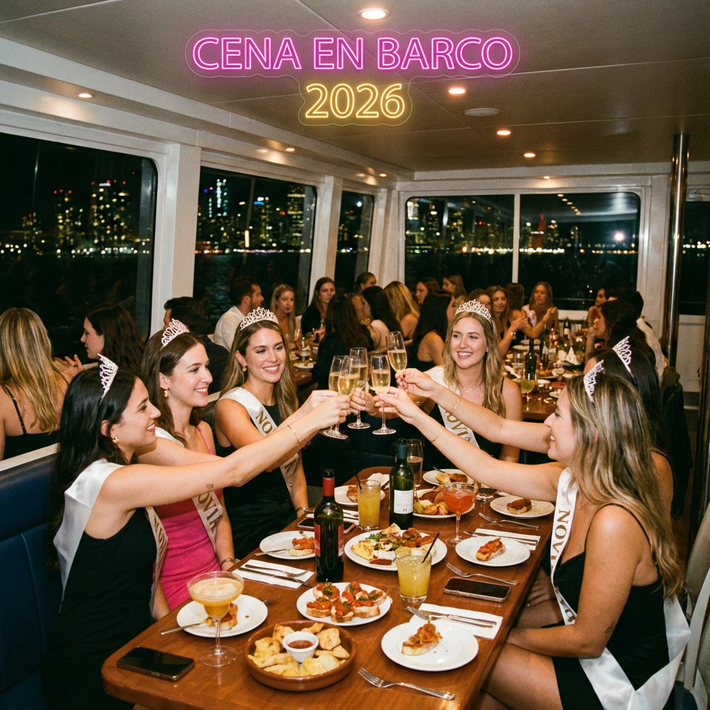 Cena en barco Salou 2026
