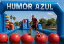 Humor azul wipeout Tarragona despedidas Humor azul wipeout Tarragona despedidas