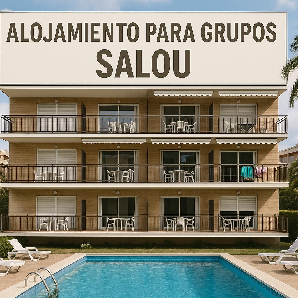 Alojamiento para grupos en Salou