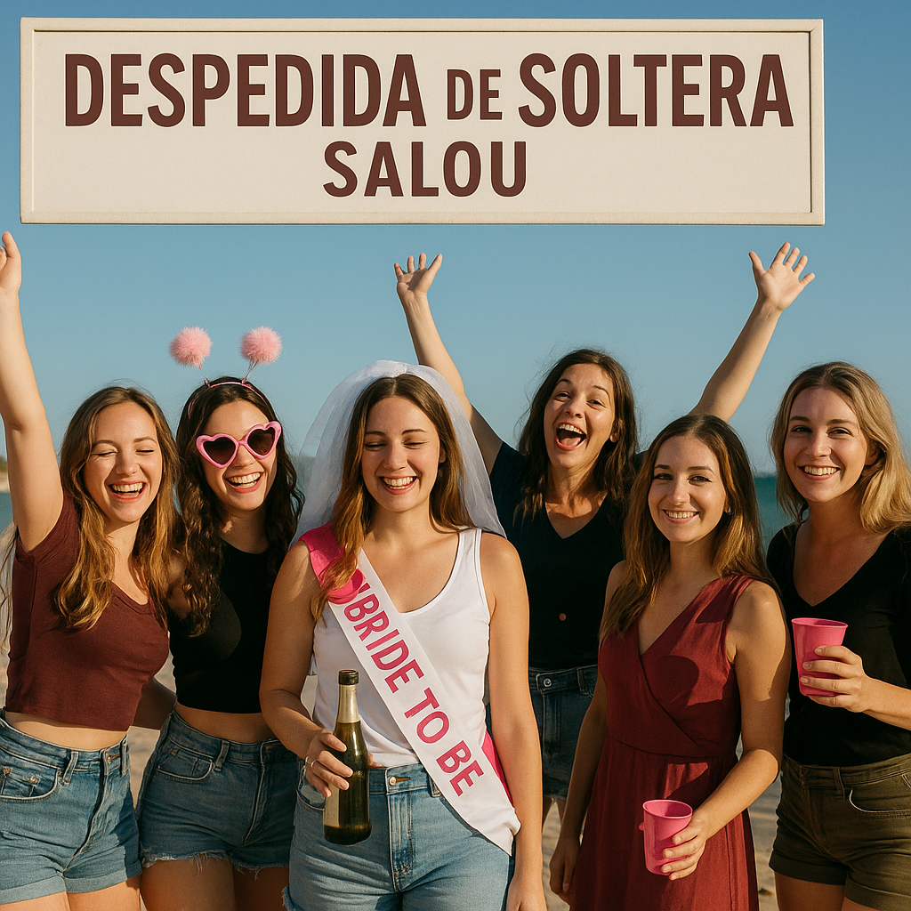 Despedida de soltera en la playa Salou